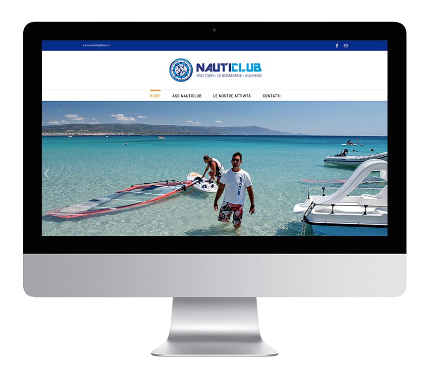Sito web Nauticlub Alghero